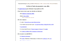 Desktop Screenshot of aide-doc.qc.ca